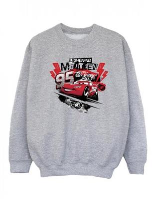Girls Cars Lightning McQueen Collage Sweatshirt