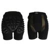 Black Sports Skiing Skating Snowboarding Shorts Hip Protective Bottom Padded for Ski & Roller Skate & Snowboard Hip Protection