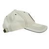 [Sinacova] Cap for Men, 100% Polyester, Head Circumference 58cm, Adjustable Size, Water Repellent, Quick Drying, Stretch, Classic, 10077730 (White) F