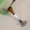 Meat Grinder Machine Potato Masher Metal Avocado Wooden for Cooking Smasher Silver Hand