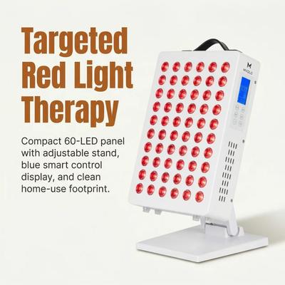 Mvolo® Elite Series 306 Infrared Light Lamp – Red Light & Infrared Light Device for Home Wellness & Skin Care