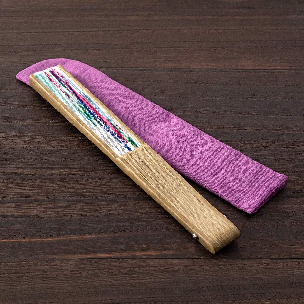 Midori Fan 298 Morning Glory Pattern 58298006