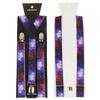 Unisex Y Back Suspenders 3 Clips Adjustable Elastic Braces