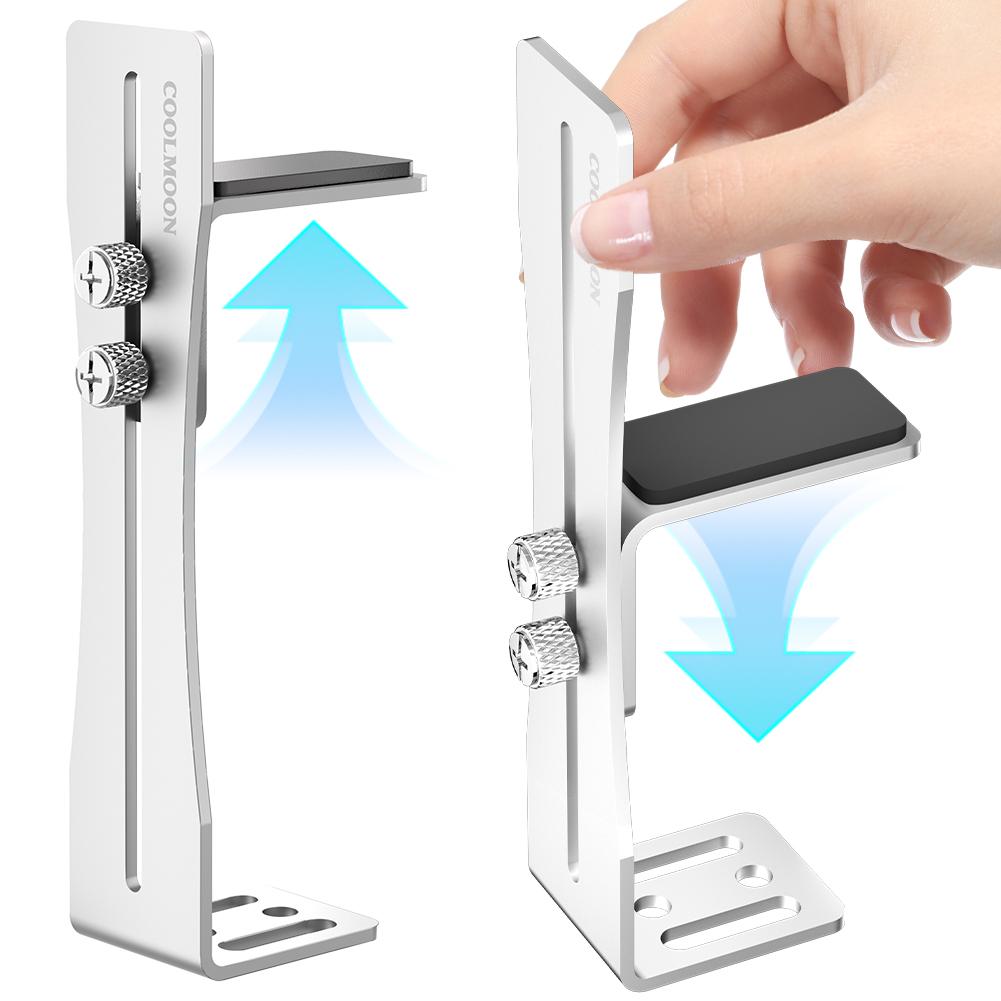 Small GPU Fixed Bracket Wear Resist Aluminum Graphics Card Holder Frame Adjustable Video Card Support Rack for DIY Computer Case