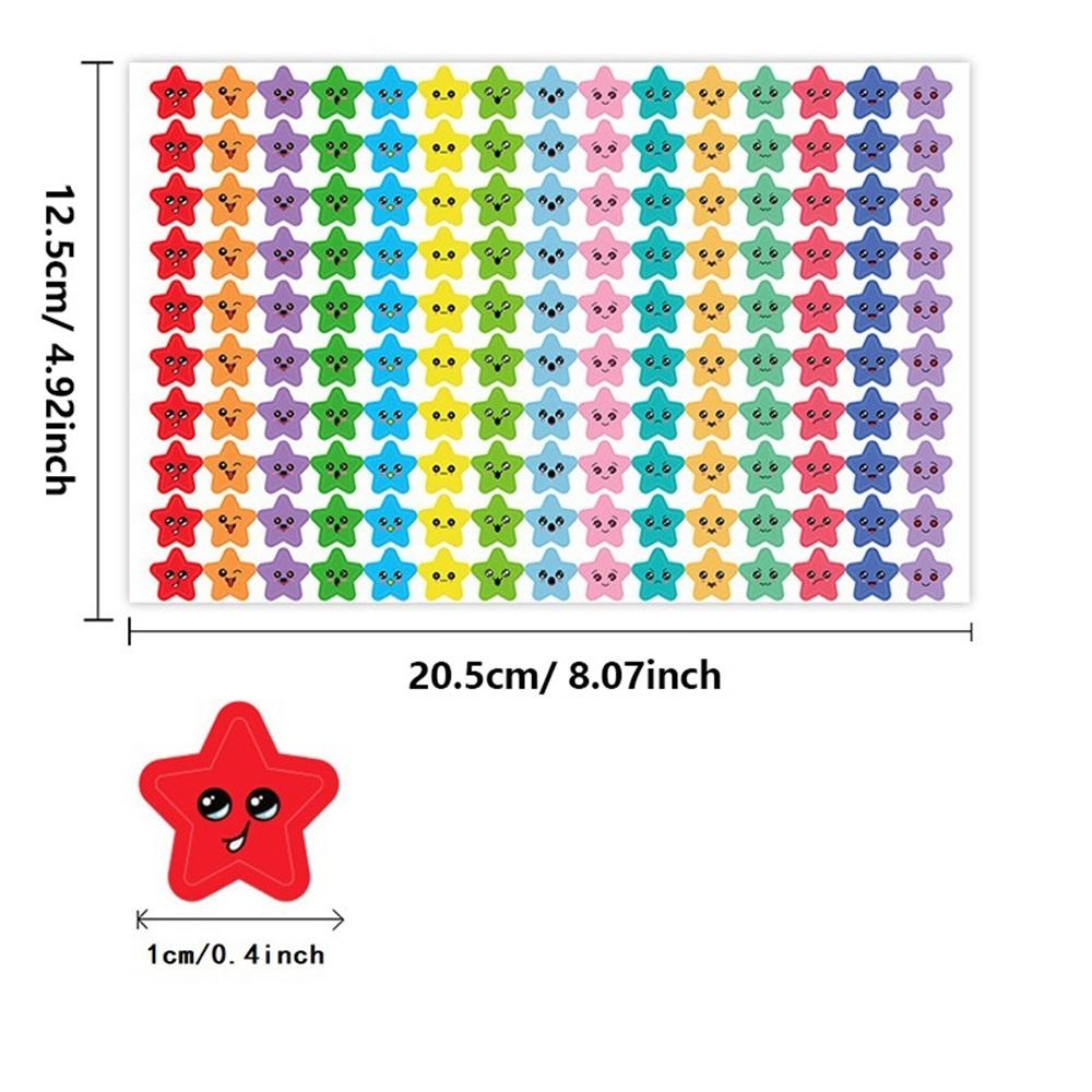 1500 Star Stickers Reward Chart Set – 10 Sheets, Holographic & Classic Designs For Kids, Students, Teachers – Positive Reinforcement Stickers