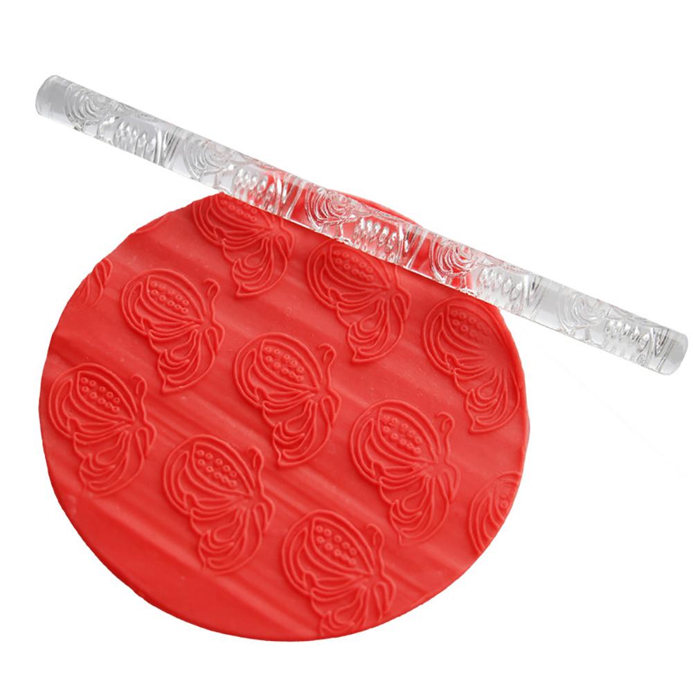 High Quality Acrylic Rolling Pin Pastry Rolling Pin Fondant Plasticine Roller DIY Cake 28#