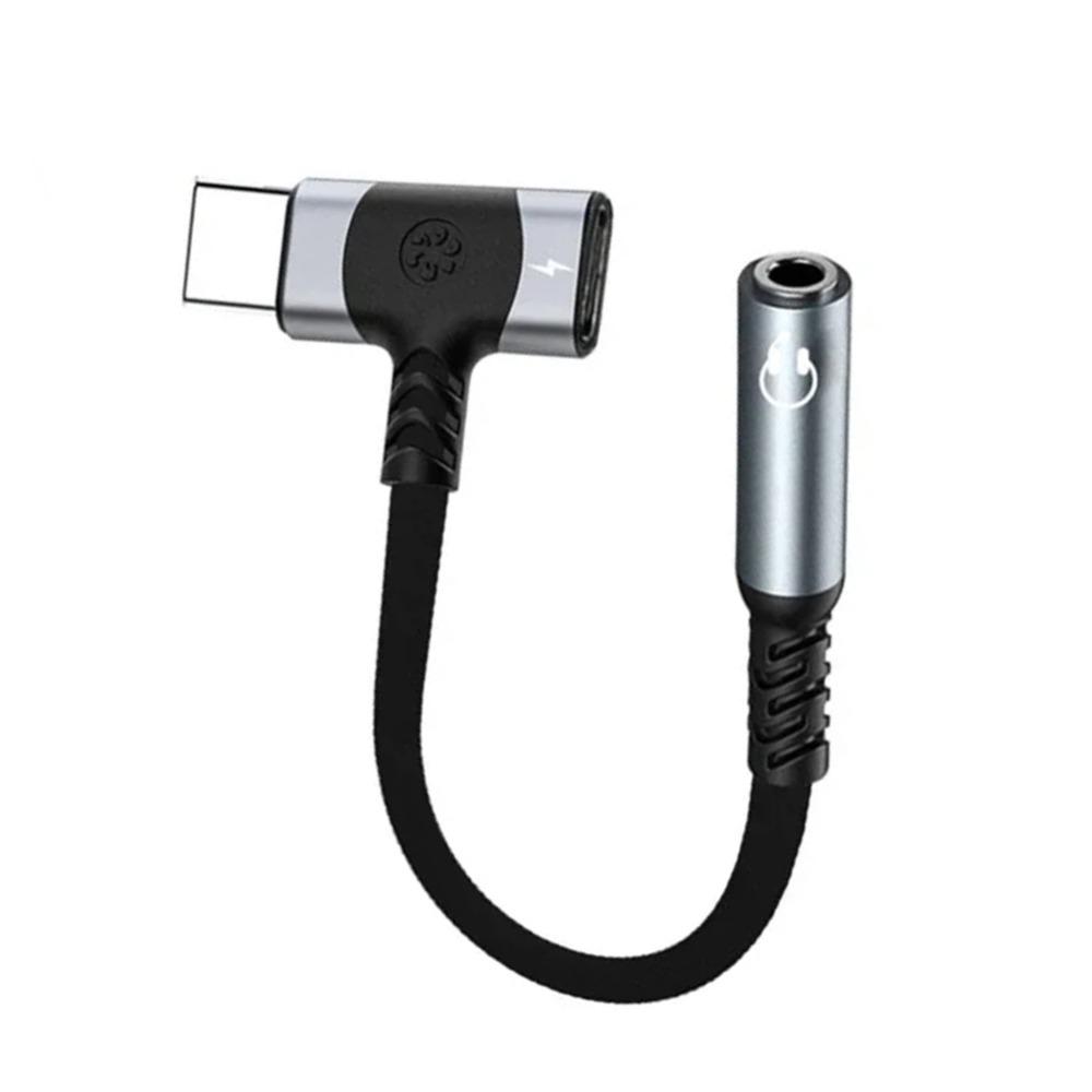 Converter Fast Charge OTG Dongle 2-in-1 Adapter 3.5mm Jack USB C Splitter  Audio Converter
