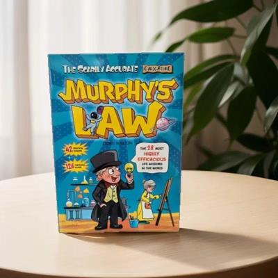 Carnet d'Éduc-Divertissement Original – Loi de Murphy: Édition BD Rétro des Lois Amusantes
