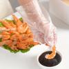 200pcs Disposable Gloves Plastic Gloves Transparent Eco-friendly Cleaning Gloves For DIY Cooking Kitchen Accessories Boxed