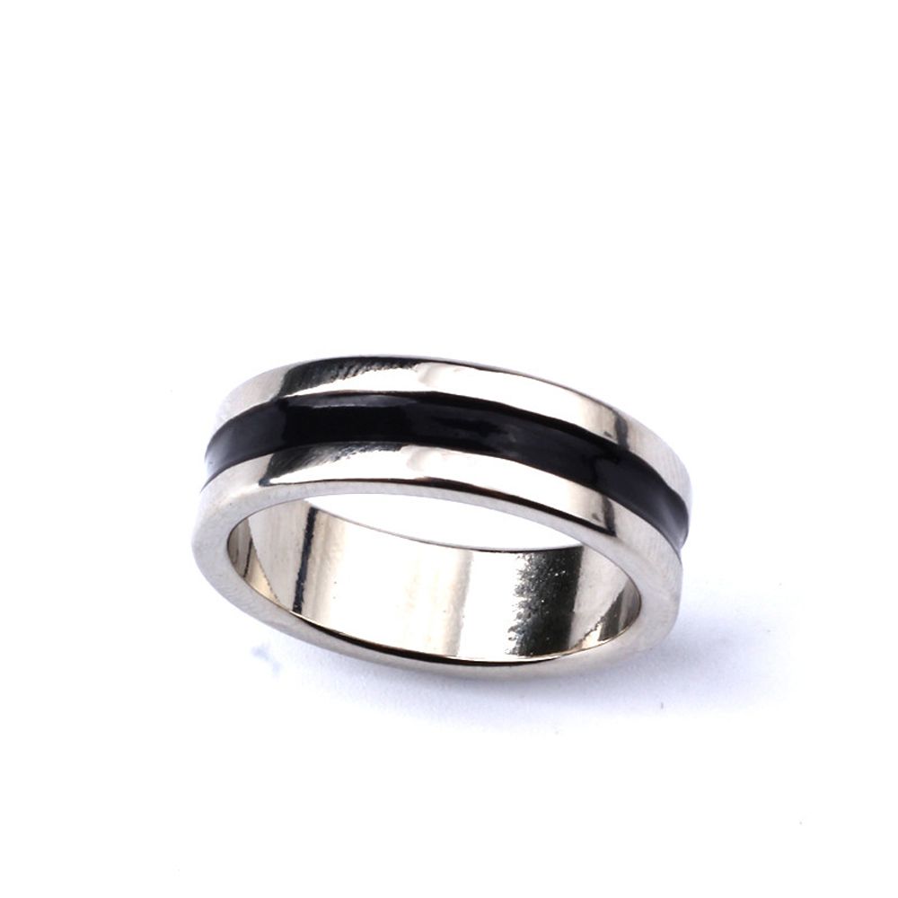 Finger Decoration Black Circle Magic Ring Props Magic Magnet Ring Magician Ring Pk Ring Magic