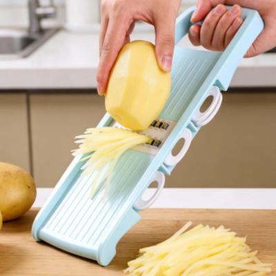 5 In1 Vegetable Fruit Slicer Multifunctional Manual Food Grater Cutter Potato Household Chopper Kitchen Veggie Dicer Gadgets