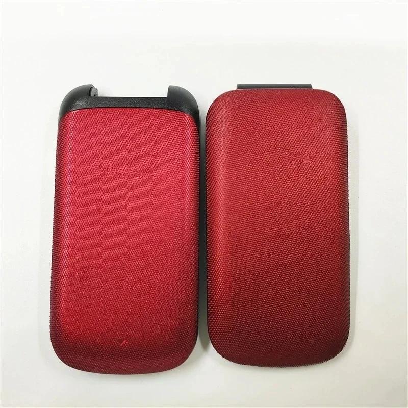 For Samsung E1190/E1150 Full Mobile Phone Housing Cover With English Keypads Red E1190