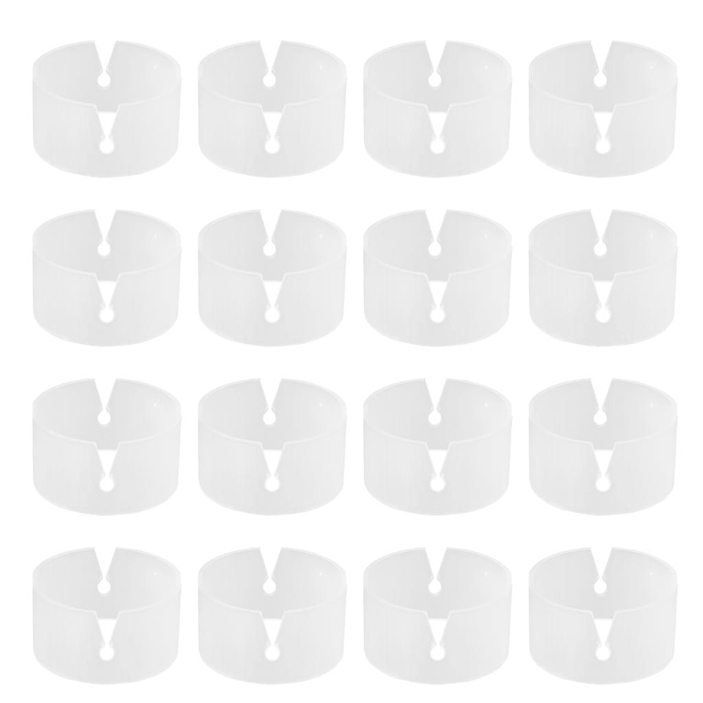 20Pcs Party Balloon Connectors Clip Rings for Arch Column Decoration Wedding Birthday Graduation Event Decoration Supply