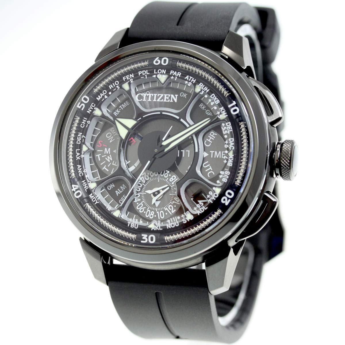 

Watch SATELLITE WAVE GPS F990 Satellite Web GPS Satellite Radio Watch Double Direct Flight [Citizen] CC7005-16F Eco-Drive Men s