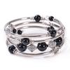 JYL TS Bracelet Women's  Wire Wrapped Design Offers Grace & Flexibility