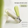 Newborn Anti-Pinch Splash-Proof Nail Clippers with Storage