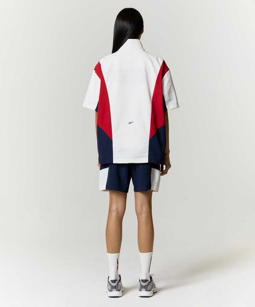 Reebok Dna Short Sleeve Anorak - White