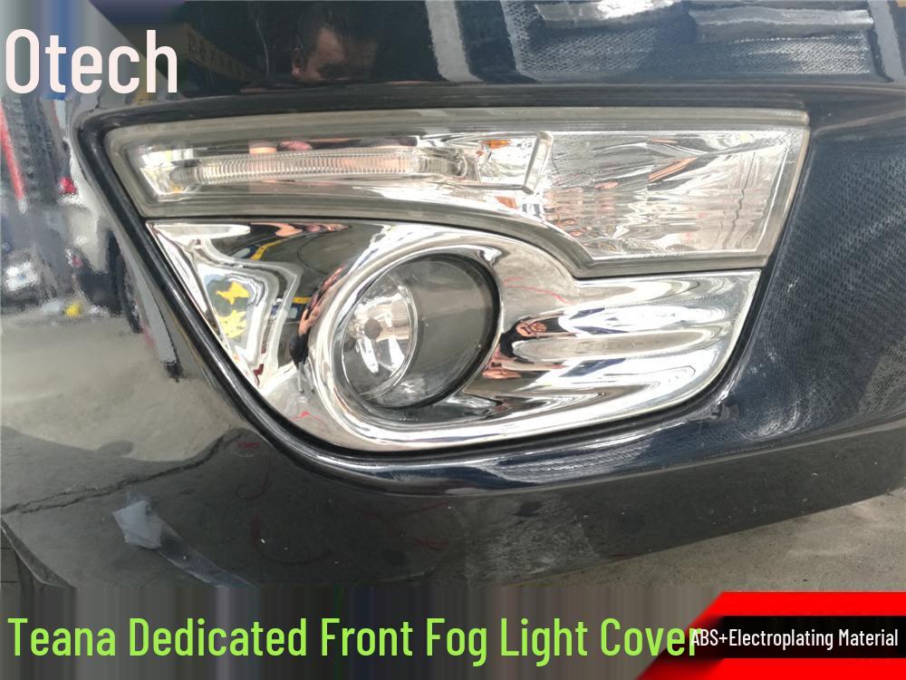Teana 08-15 New Gen Front/Rear Headlight & Fog Light Covers with Eyebrow Design