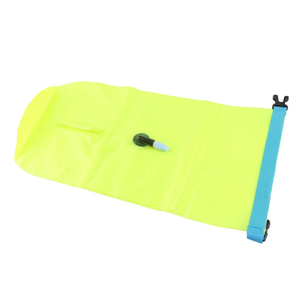 Swim Safety Float Bag PVC Waterproof Bright Colors Portable Swimming Bubble Safety Float for Swimming