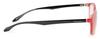 ESCHENBACH Bifocal Reading Glasses, Blue Light Blocking, PC Viewer, Red/Black, +2.5 Degrees, 2993-1425