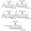 Plastic Fruit Tray Exquisite Storage Display Plate Tableware Candy Storage Box  Living Room
