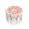 7 Cavities Ice Cream Mold - Reusable Popsicle Maker for Home, Easy Demolding DIY Ice Pop Grid Tray