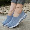 Summer Breathable Mesh Slipon Shoes For Women With Soft Pvc Sole Comfortable Casual Walking Footwear