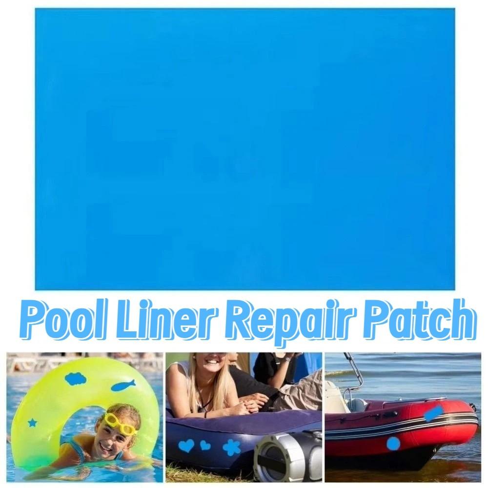 Self-Adhesive Pool Liner Repair Patch 125x85CM Swimming Ring Repair Tool Inflatable Toys