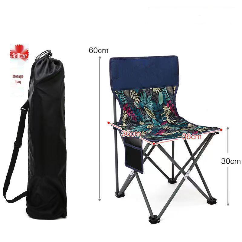 

Sturdy, Thickened Folding Outdoor Table and Chair Set for Camping, Picnics, Home, or Market Stalls