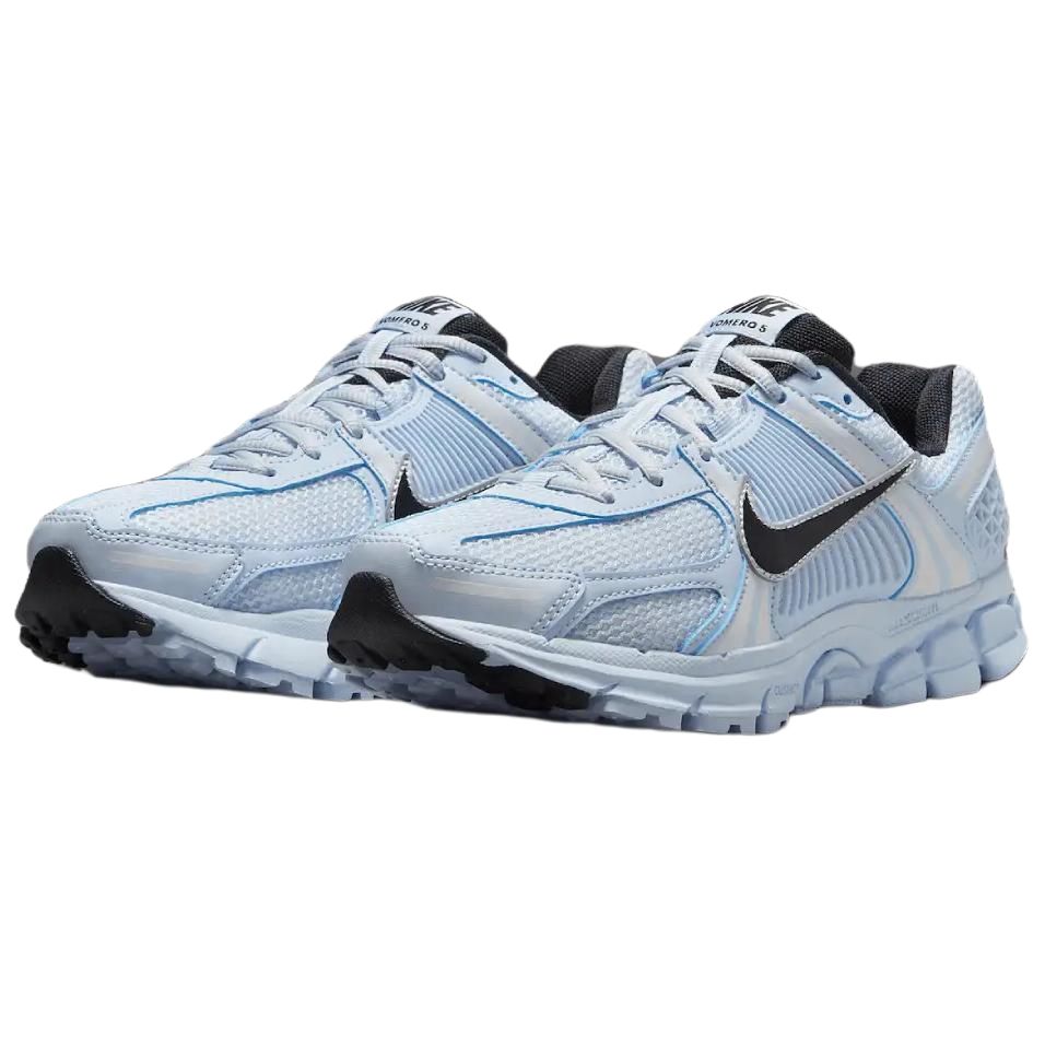 Nike Air Zoom Vomero 5 Blue Tint Women Sneakers Black Platinum-Tint Metallic-Platinum FJ2028-401
