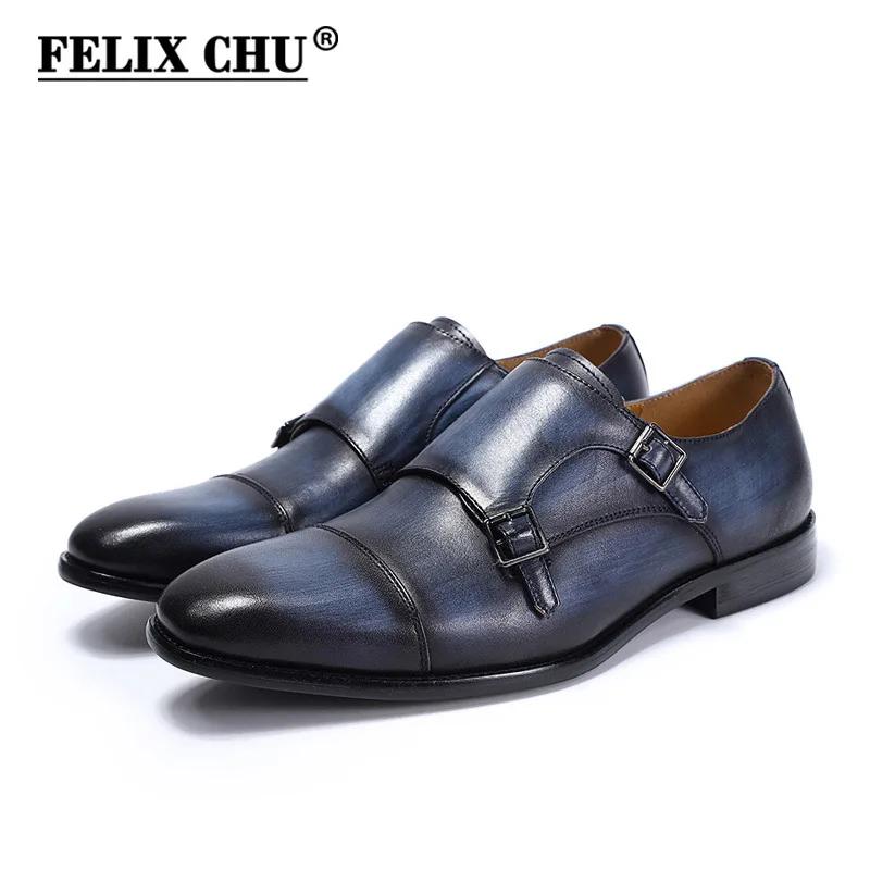 Brown Black Men Loafer Shoes Elegant Dress Formal Suit Breathable Leather Shoe No Slip Handmade Monk Nice Adult Footwear