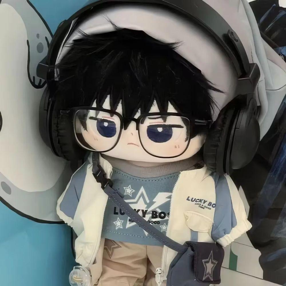 Hoodie Cotton Doll Clothes Overalls Plush Toy Clothes Cute 20cm Plush Toy Clothes Doll Accessories