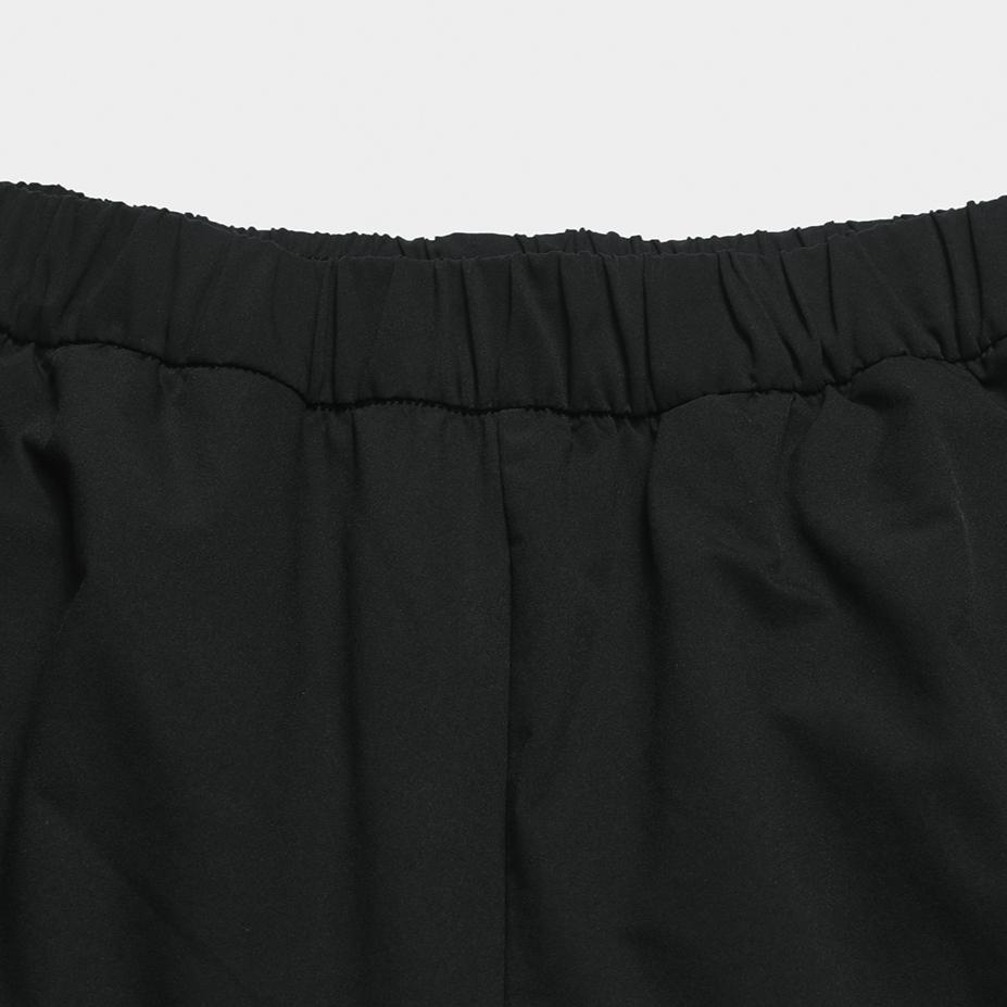 Fila CI Pioneer Capsule Elastic Solid Color Mid Waist Straight Leg Casual Pants Men Bottoms A11M628805F-BK