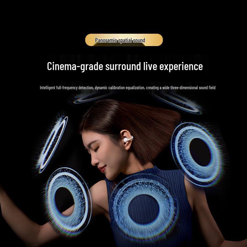 Ugreen S8 Open-Ear Clip Bluetooth Sports Earphones with ANC & AI Translation