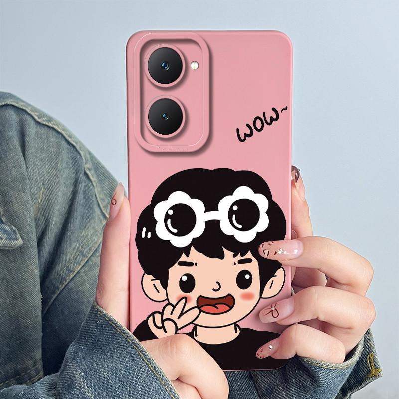 

For Vivo Y18 Y18i Y18e Y18s Y28s Case Cute Astronaut Silicone Cover For Vivo Y03 Case Fundas Coque VivoY03 V2332 Bumper Shells Vivo Y03