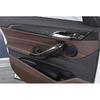 Inner Door Speaker Ring Horn Carbon Fiber Cover Trim 13-19 For BMW 3 4 Series GT
