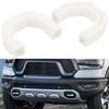 2Pcs Car Red D-Ring Trailer Hook Cover Tow Truck Hook For Dodge RAM 1500 2019-2024 Automotive External Accessories
