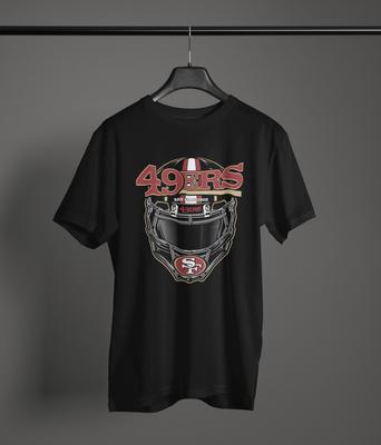 Graficzny T-shirt Fan Art San Francisco 49ers • 100% Bawełna Unisex Koszulka NFL