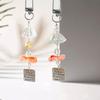 Handmade Beaded Door Charm Resin Keychain Dreamy Goldfish Designs Decorative Accessory