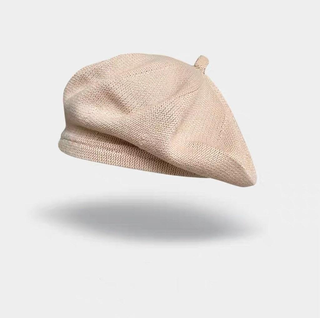 Cotton Beret Hat For Winter With Sun Protection And Breathability Perfect For Casual Wear