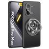 Case for Xiaomi Poco X8 Pro Max, for MagSafe, with Stand, Black