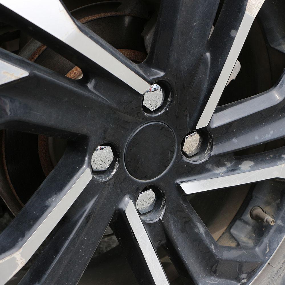 16PCS Wheel Screw Caps for Peugeot 208 E208 2020 2026 2026 2026 2026 Model Auto Interior Decoration Hub Cover Accessories