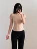 Basic Slim Fit T Shirt With Nylon Fabric For Casual Wear And Yoga