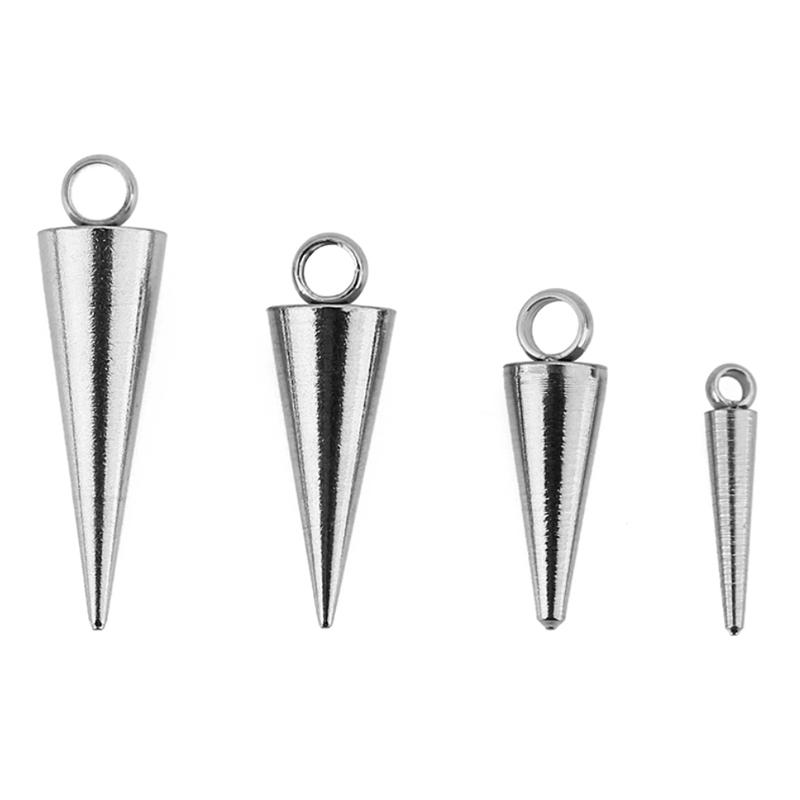 

20pcs 10 13 15 18 mm Stainless Steel Extension Chain End Beads PVD Never Fade Necklace Bracelet Charms Drop Beads Jewelry Making 10mm