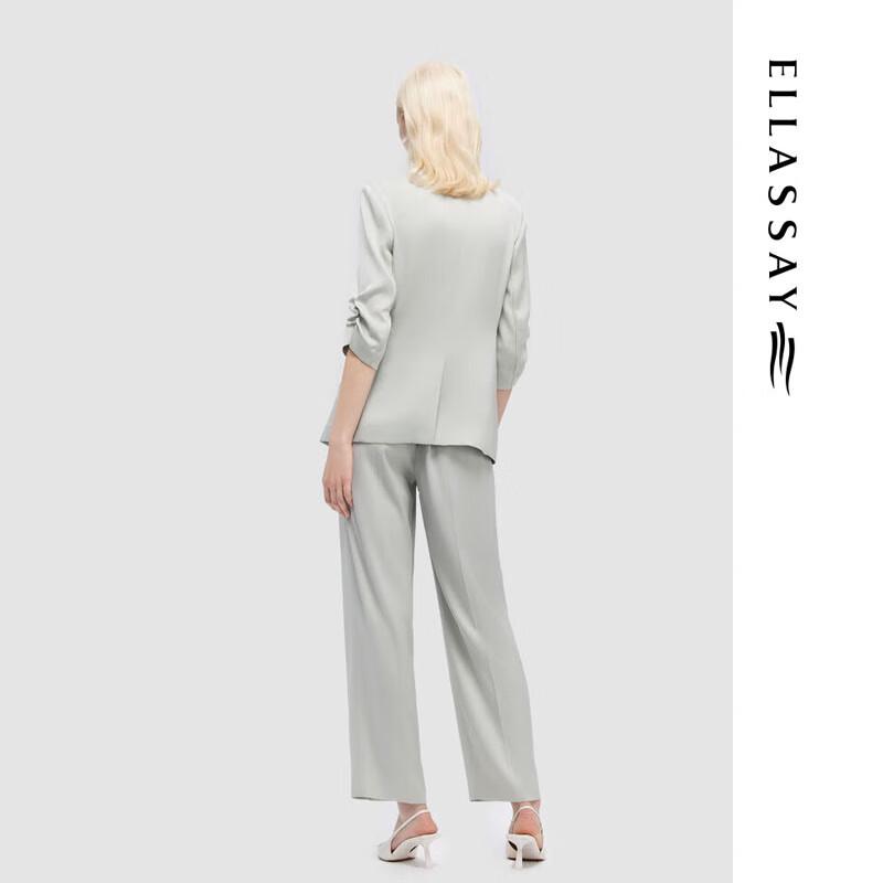 ELLASSAY Spring/Summer Pleated Commuter Long Pants