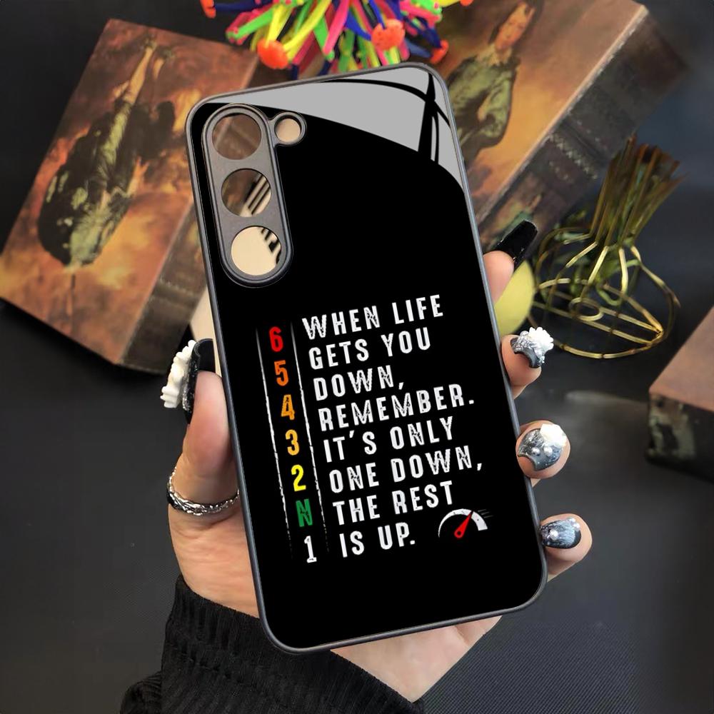 

1N23456 Motorcycle Phone Case For Samsung Galaxy S25 S24 S23 S22 S20 S21 Note20 Ultra Plus Fe Colored Silver Cover Samsung S23 Plus
