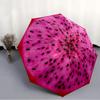 1 PC Automatic Folding Umbrella -fruitPattern,Portable & Foldable Design with 8 Ribs,Christmas Birthday Gifts