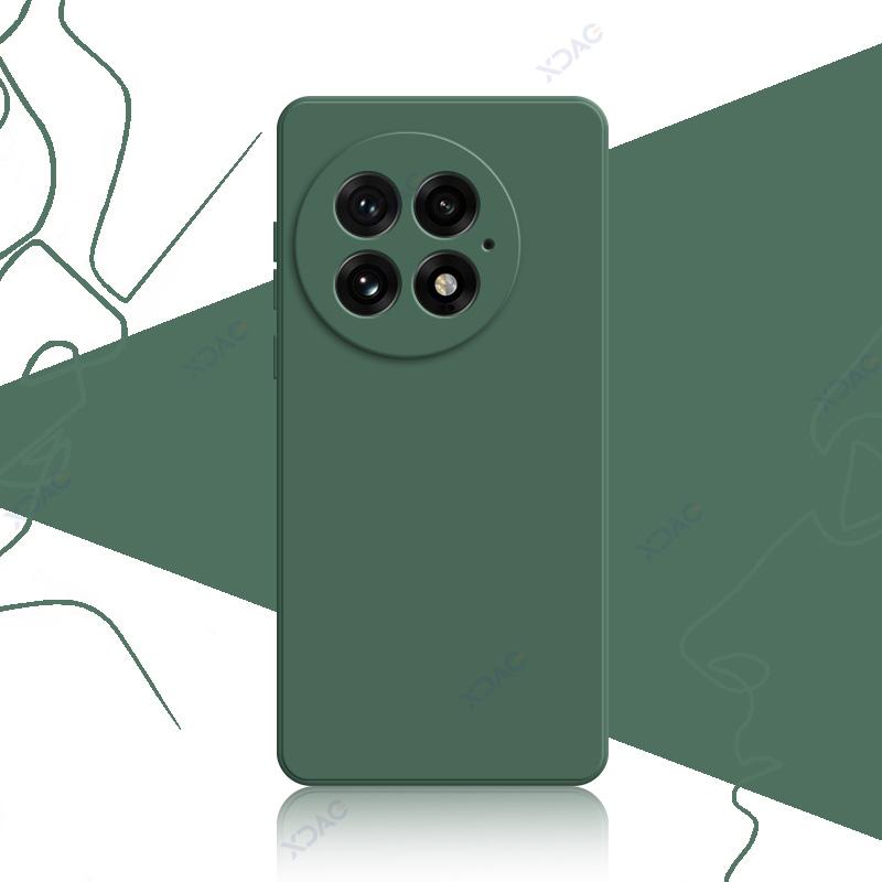 Handyhüllen für OnePlus 13 OnePlus13 5G 6.82" 360 Weiche Luxus Quadratische Flüssigsilikon Rückseite Wasserdichte Taschen