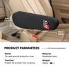 For Toyota Car Seat Armrest Cover Soft Comfortable Elastic Cloth Accessories Crown Corolla YARIS L Auris C-HR Hilux Vios Rav4