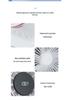 Digital Display USB Rechargeable 100-Speed Desktop Fan for Dormitories
